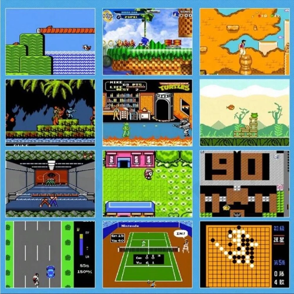 Retro Portable Handheld Mini 400 Games And In 1 Gaming Console Consola Game